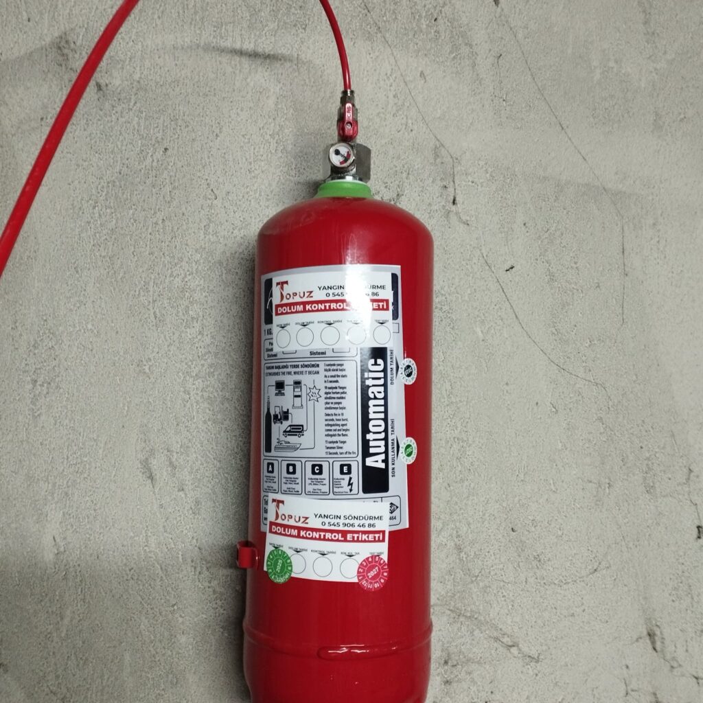 Burdur yangın tüpü dolum bakım yangın eğitimi