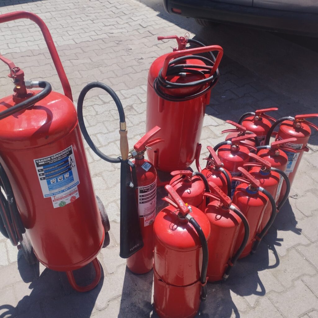 Burdur Yangın Tüpü Dolumu