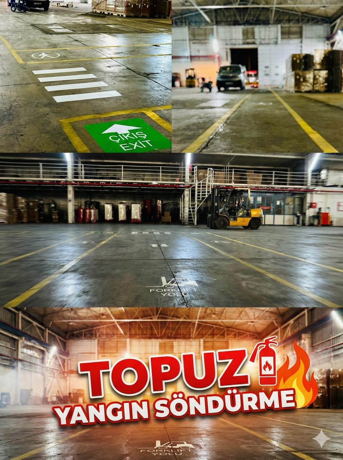 Isparta Fabrika Zemin Boyama